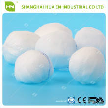 100% cotton Absorbent Gauze Ball ( with CE .ISO certificated)